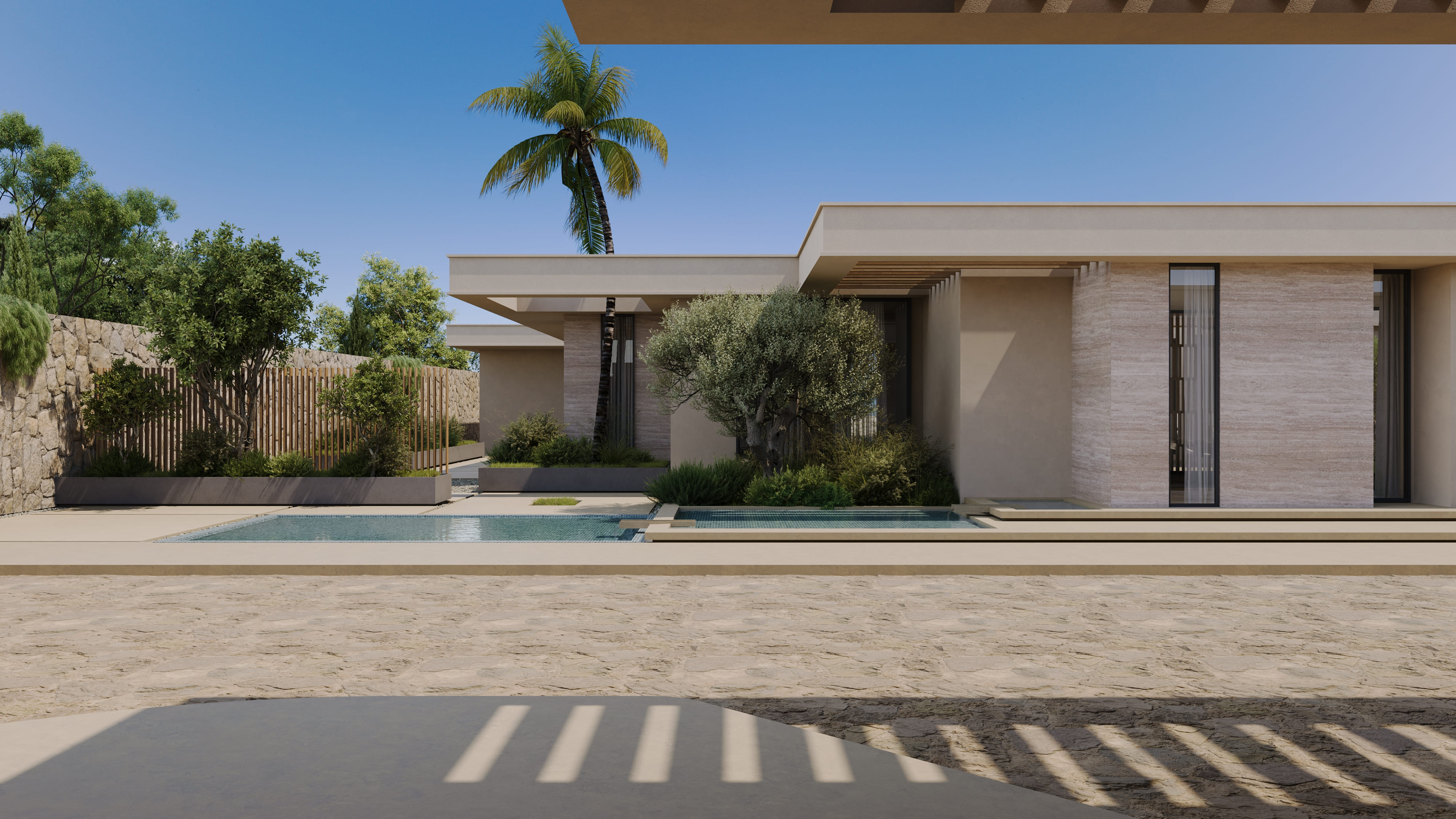 Ibiza extrior renders